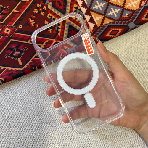 قاب شفاف مگ سیف اورجینال اپل مناسب آیفون ۱۷ / iPhone 17 AIR