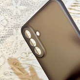 قاب مات ژله ای Ultra Thin محافظ لنزدار سامسونگ گلکسی A57 مشکی