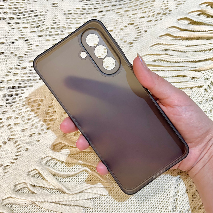 قاب مات ژله ای Ultra Thin محافظ لنزدار سامسونگ گلکسی A57 مشکی