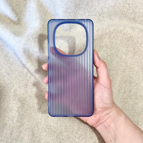 قاب گوشی شیائومی نوت ۱۴ پرو 5g ژلهای کرکره ای سرمهای | شیائومی NOTE 14 Pro 5g/4g و NOTE 14 Pro Plus
