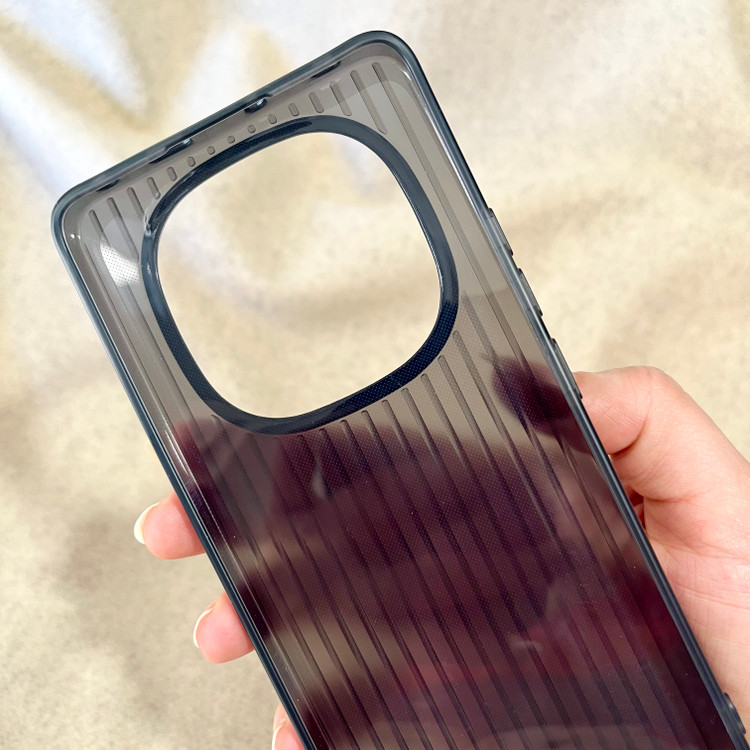 قاب گوشی شیائومی نوت ۱۴ پرو 4g 5g شیائومی نوت ۱۴ پرو پلاس ژلهای کرکره ای مشکی | 4g Xiaomi Note 14 Pro plus Xiaomi Note 14 pro 5g