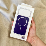 قاب گوشی iPhone 17 Pro Max آیفون مگ سیف Magsafe اورجینال اسپرت ایربگ دار ضد ضربه سرمه ای