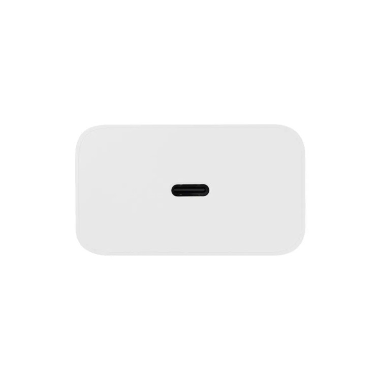 شارژر اصلی گوشی سامسونگ NFC دار تک پورت 25W وات Type-C سه پین ویتنام EP-T2510 سوپر فست شارژ رنگ سفید